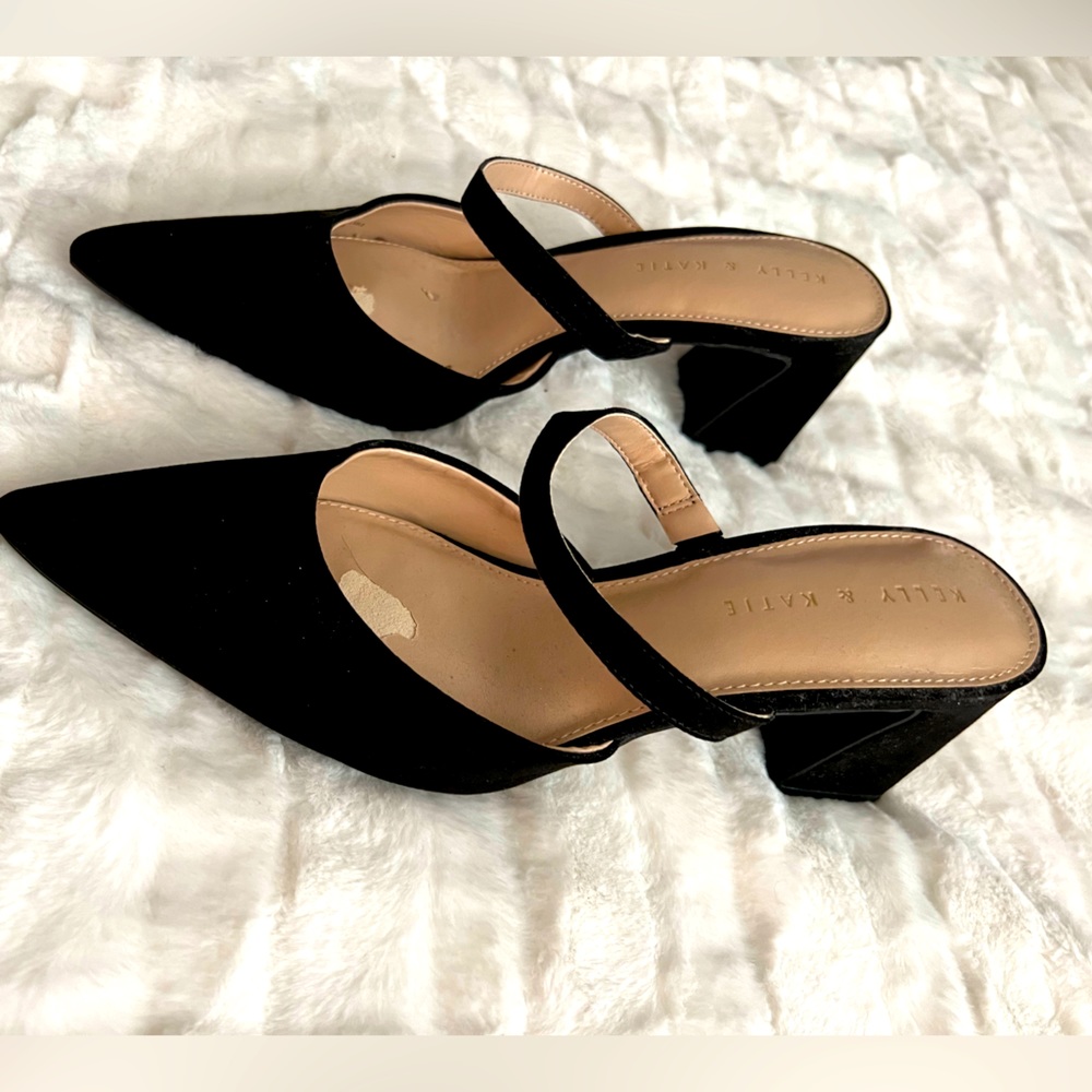 Kitten Heels Mules
